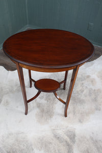 English Mahogany Occasional Table c.1900