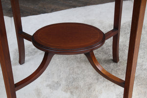 English Mahogany Occasional Table c.1900