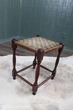 Load image into Gallery viewer, French Woven Stool