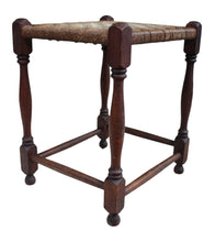 Load image into Gallery viewer, French Woven Stool