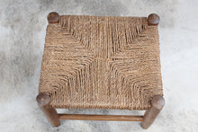 Load image into Gallery viewer, French Woven Stool c.1900