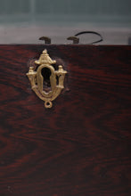 Load image into Gallery viewer, English Rosewood and Brass Banded Writing Box c.1880