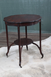 English Mahogany Occasional Table c.1900