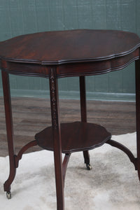 English Mahogany Occasional Table c.1900