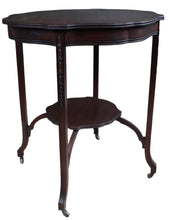 Load image into Gallery viewer, English Mahogany Occasional Table c.1900