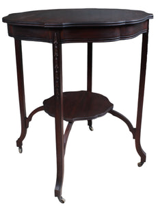 English Mahogany Occasional Table c.1900