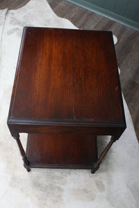 English Oak Occasional Table c.1900