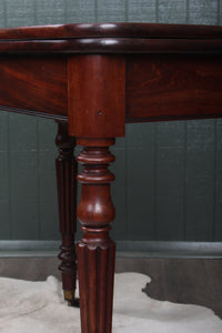 English Mahogany Tea Table c.1850