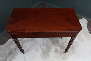 English Mahogany Tea Table c.1850