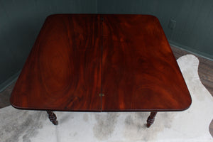 English Mahogany Tea Table c.1850