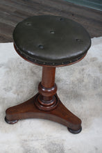 Load image into Gallery viewer, English Mahogany Adjustable Stool c.1900