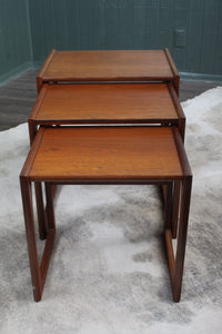 English Gplan Quadrille Nest of Tables c.1960