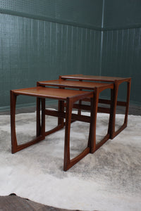 English Gplan Quadrille Nest of Tables c.1960