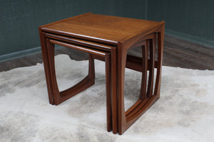 English Gplan Quadrille Nest of Tables c.1960