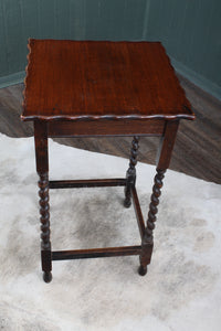 English Oak Occasional Table c.1900