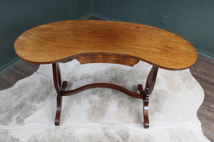 English Mahogany Writing Desk c.1910