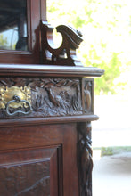 Load image into Gallery viewer, A Fabulous Scottish Mahogany Hunt Cabinet c.1880