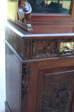 Load image into Gallery viewer, A Fabulous Scottish Mahogany Hunt Cabinet c.1880