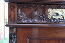 Load image into Gallery viewer, A Fabulous Scottish Mahogany Hunt Cabinet c.1880