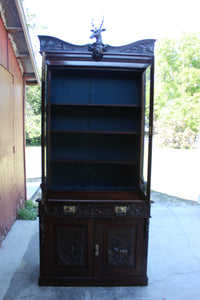 A Fabulous Scottish Mahogany Hunt Cabinet c.1880