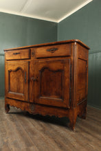 Load image into Gallery viewer, French Provincial Fruitwood Buffet c.1830