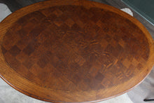 Load image into Gallery viewer, English Oak Marquetry Occasional Table c.1900