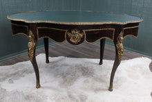 Load image into Gallery viewer, French Rosewood and Brass Ormolu Center Desk c.1900