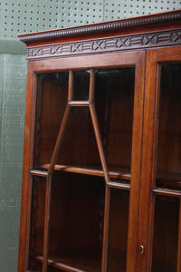 English Mahogany Bookcase c.1900