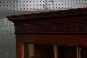 English Mahogany Bookcase c.1900