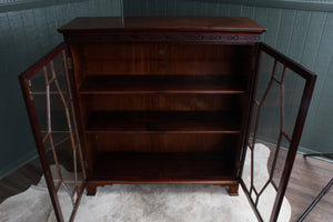 English Mahogany Bookcase c.1900