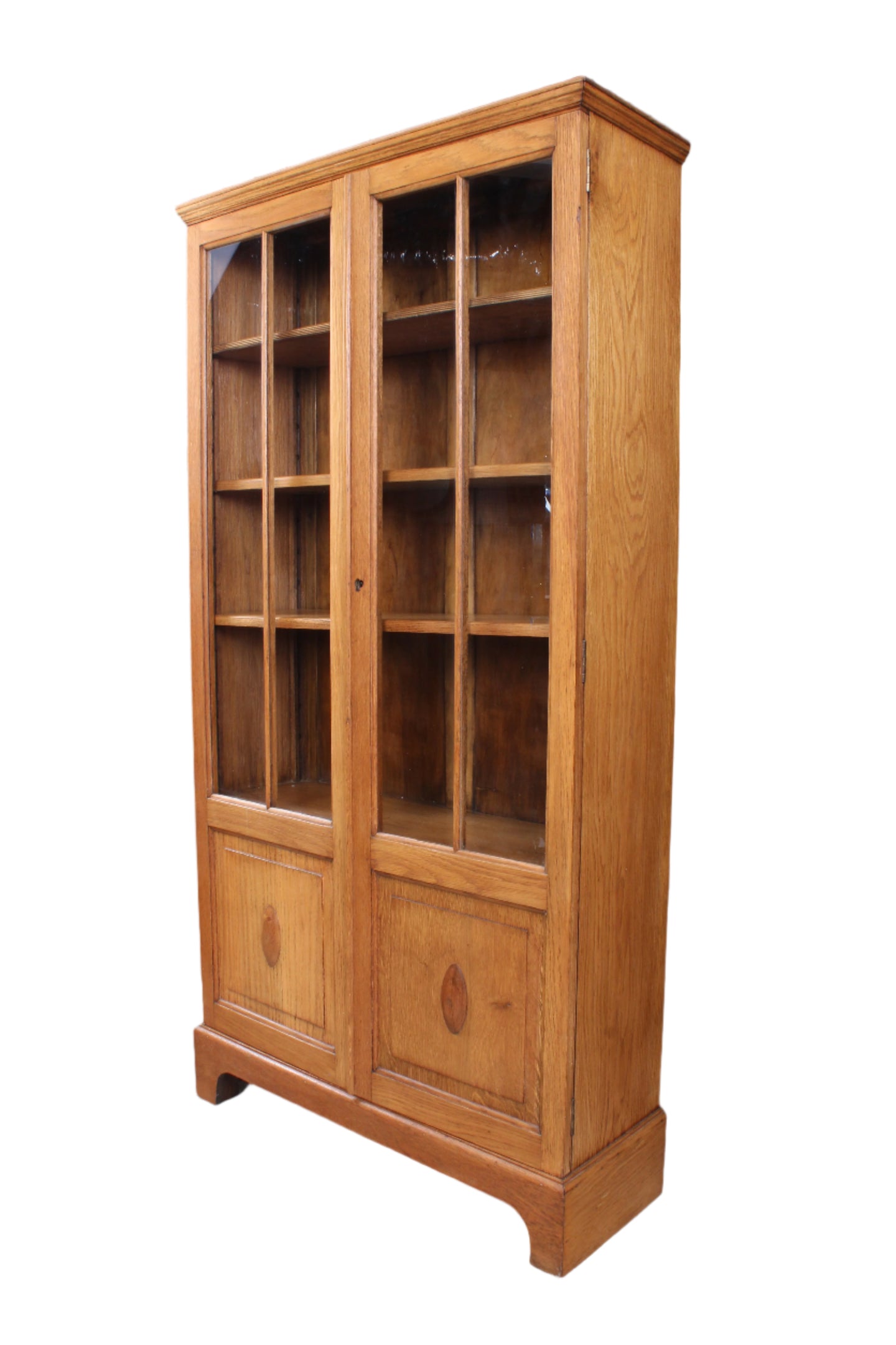 English Oak Bookcase c.1900