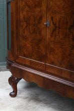 Load image into Gallery viewer, English Burl Walnut Cocktail Cabinet c.1930