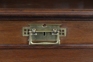 English Arts and Crafts Oak Cabinet c.1910