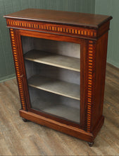 Load image into Gallery viewer, English Mahogany Inlaid Pier Cabinet c.1890