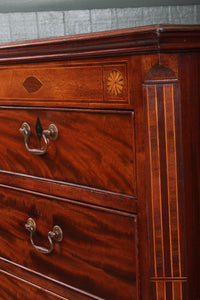 English Mahogany Georgian Chest c.1830