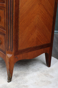 French Walnut Inlaid Escritoire c.1900