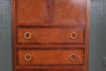 Load image into Gallery viewer, French Walnut Inlaid Escritoire c.1900