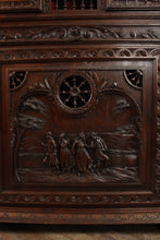 Load image into Gallery viewer, French Brittany Oak Cupboard c.1880