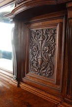 Load image into Gallery viewer, English Pollard Oak Sideboard c.1880