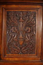 Load image into Gallery viewer, English Pollard Oak Sideboard c.1880