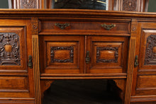 Load image into Gallery viewer, English Pollard Oak Sideboard c.1880