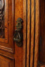 Load image into Gallery viewer, English Pollard Oak Sideboard c.1880
