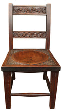 Load image into Gallery viewer, Petite Mahogany Scottish Carved Childs Chair c.1880