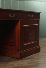 Load image into Gallery viewer, English Mahogany Partners Desk c.1900