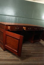 Load image into Gallery viewer, English Mahogany Partners Desk c.1900
