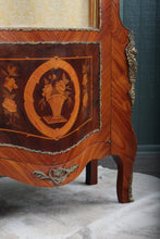 Load image into Gallery viewer, French Inlaid Cabinet with Brass Ormolu c.1950