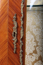 Load image into Gallery viewer, French Inlaid Cabinet with Brass Ormolu c.1950