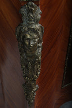 Load image into Gallery viewer, French Inlaid Cabinet with Brass Ormolu c.1950