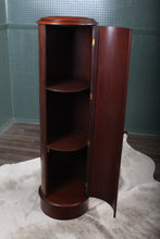 Load image into Gallery viewer, English Mahogany Pillar with Marble Top c.1950