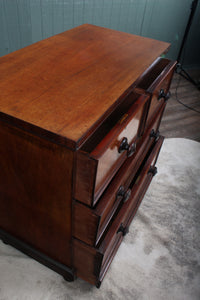 English Mahogany Chest c.1880